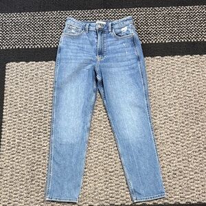 Abercrombie & Fitch The Mom High Rise Jeans Womens Sz 27 Classic Casual Denim